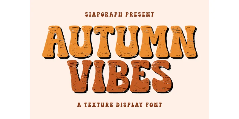 Autumn Vibes Font by SiapGraph by SiapGraph — Display Font