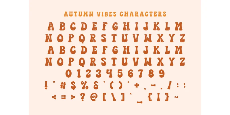Autumn Vibes Font by SiapGraph by SiapGraph — Display Font — thumbnail 2