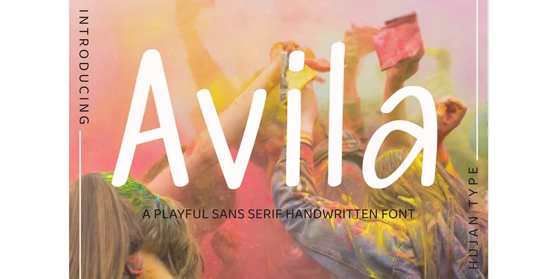 Avila Font by hujantype by hujantype โ Sans Serif Font