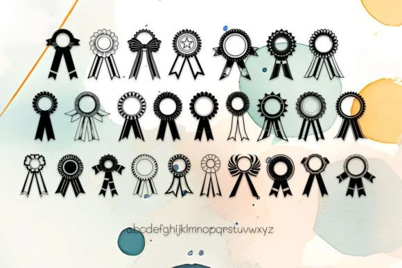 Award Ribbon by MOMAT THIRTYONE — Dingbats Font — thumbnail 3