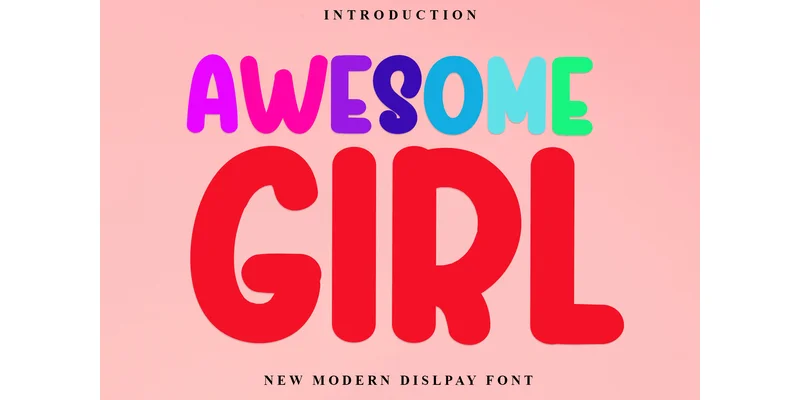 Awesome Girl Font by Inermedia STUDIO by Inermedia STUDIO — Display Font