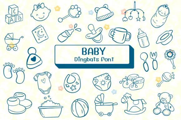 Baby by Ketsarin — Dingbats Font