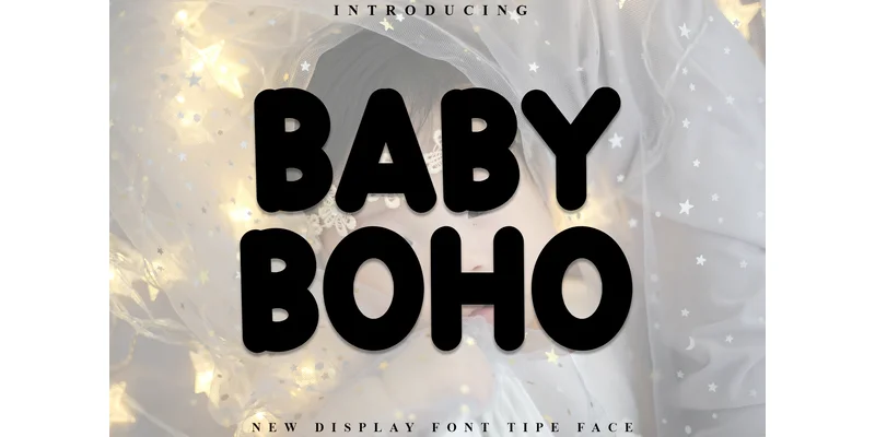 Baby Boho Font by PiPi Creative by PiPi Creative — Display Font