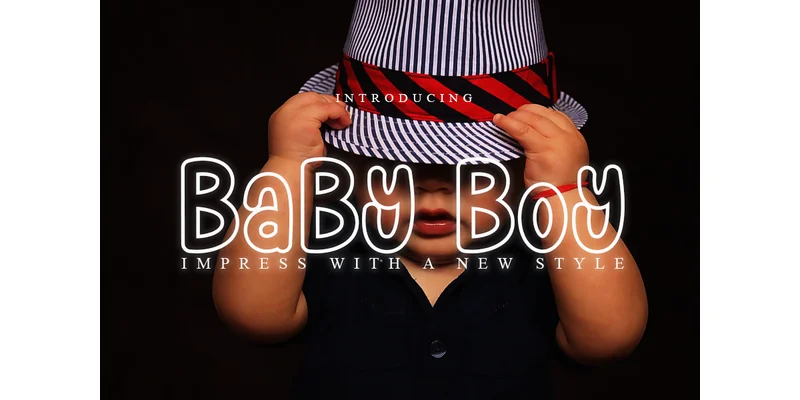 Baby Boy Font by PAYJHOshop by PAYJHOshop — Display Font