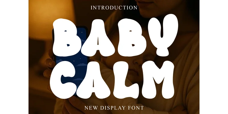 Baby Calm Font by PiPi Creative by PiPi Creative — Display Font