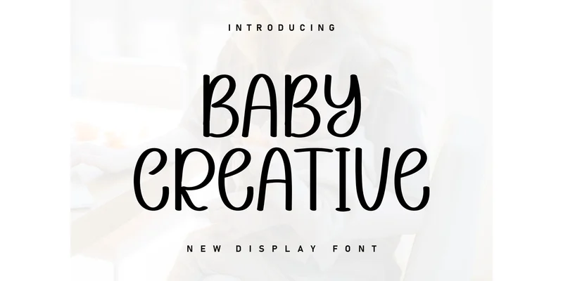 Baby Creative Font by ArtLine Design by ArtLine Design — Display Font