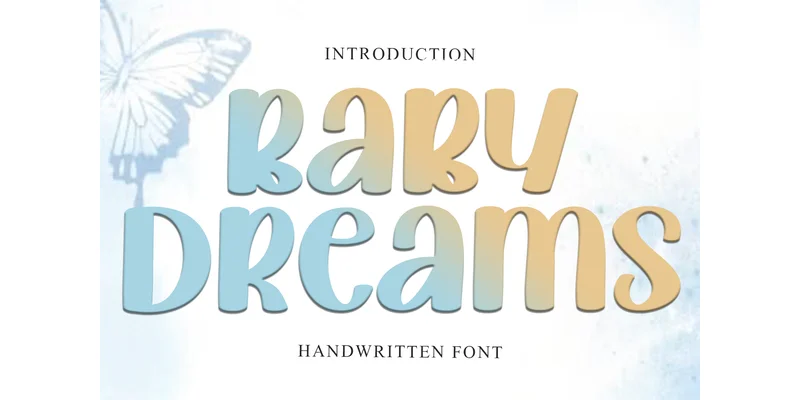 Baby Dreams Font by PiPi Creative by PiPi Creative — Display Font