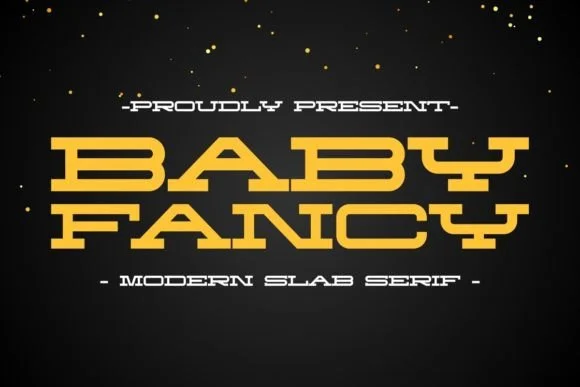 Baby Fancy by Intype Studio — Slab Serif Font