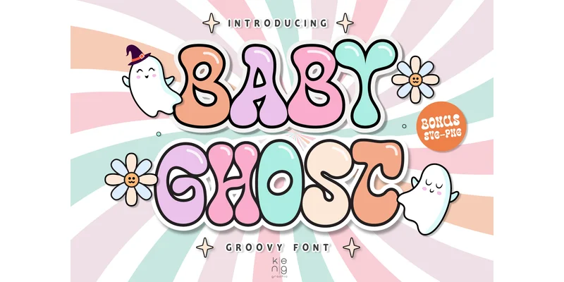 Baby Ghost Font by keng graphic by keng graphic — Display Font