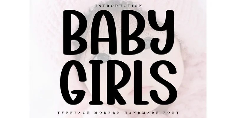 Baby Girls Font by FreshTypeINK by FreshTypeINK — Display Font