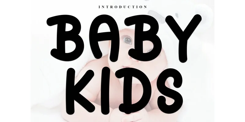 Baby Kids Font by PiPi Creative by PiPi Creative — Display Font