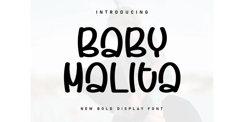 Baby Malita Font by Berkah Shop by Berkah Shop — Display Font