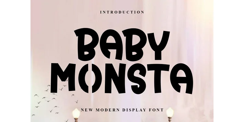 Baby Monsta Font by FreshTypeINK by FreshTypeINK — Display Font