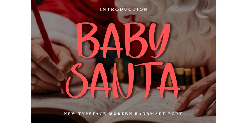 Baby Santa Font by PiPi Creative by PiPi Creative — Display Font