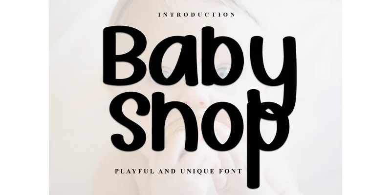 Baby Shop Font by Inermedia STUDIO by Inermedia STUDIO — Display Font