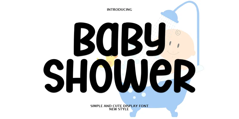 Baby Shower Font by PAYJHOshop — Sans Serif Font