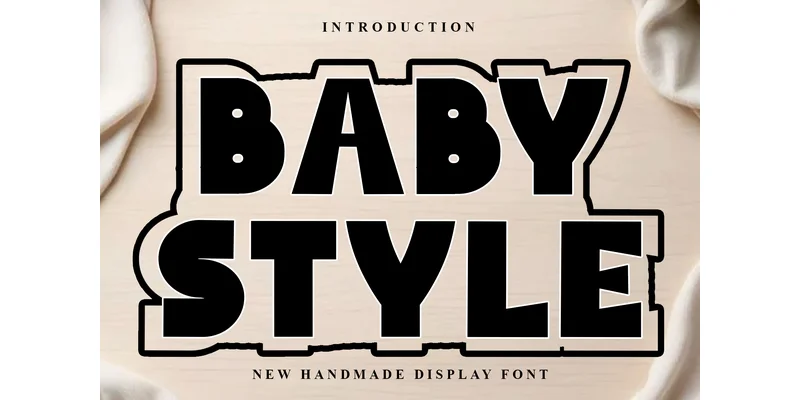 Baby Style Font by PiPi Creative by PiPi Creative — Display Font