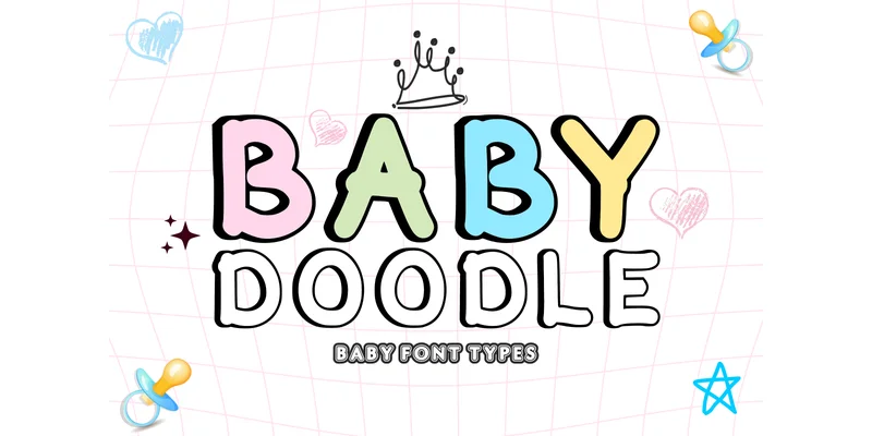 Babydoddle Regular Font by anamalmusyaffaCreative by anamalmusyaffaCreative — Display Font