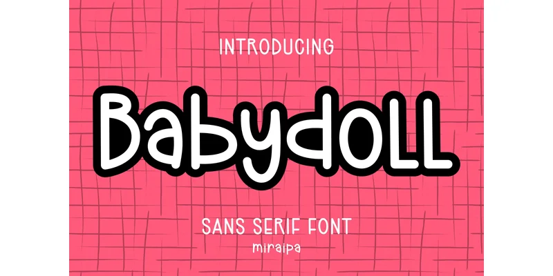 Babydoll Font by miraipa — Sans Serif Font