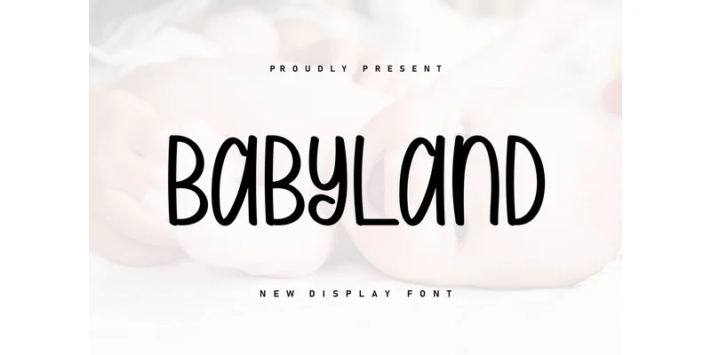 Babyland Font by ArtLine Design by ArtLine Design — Display Font