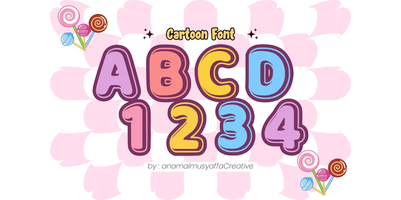 Babyschool Regular Font by anamalmusyaffaCreative by anamalmusyaffaCreative — Display Font — thumbnail 3