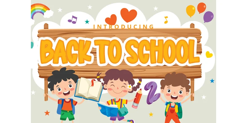 Back to School Font by Brilian by Brilian — Display Font