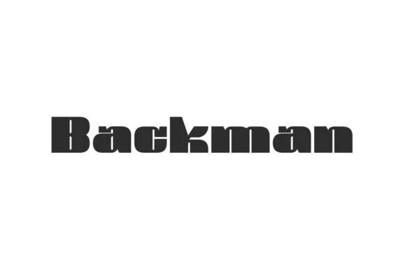 Backman by NihStudio — Slab Serif Font