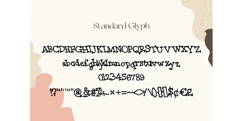 Backpack Notes Font by Arzaq's Studio by Arzaq's Studio — Display Font — thumbnail 2