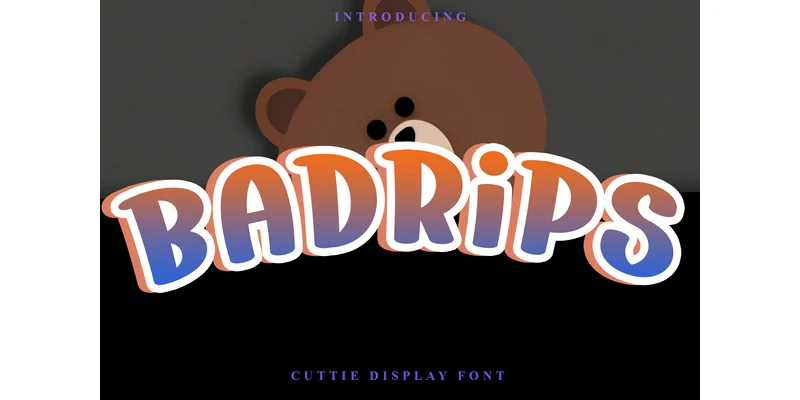 Badrips Font by FreshTypeINK by FreshTypeINK — Display Font