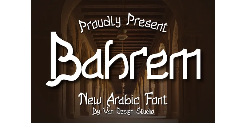 Bahrem Font by vandesignstd by vandesignstd — Display Font
