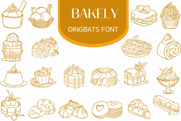 Bakely by Heartcraft Atelier — Dingbats Font
