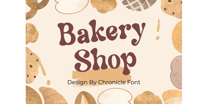 Bakery Shop Font by Arzaq's Studio by Arzaq's Studio — Display Font