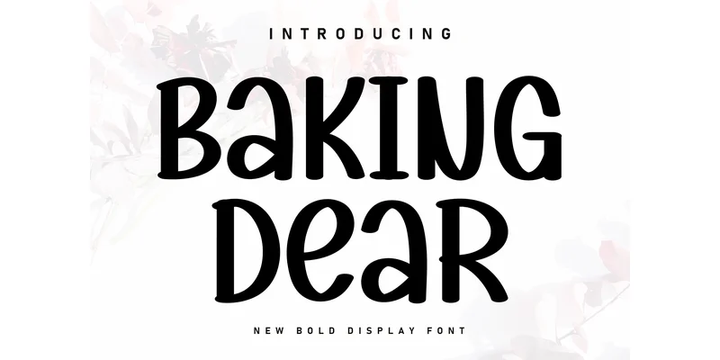 Baking Dear Font by KC Production by KC Production — Display Font