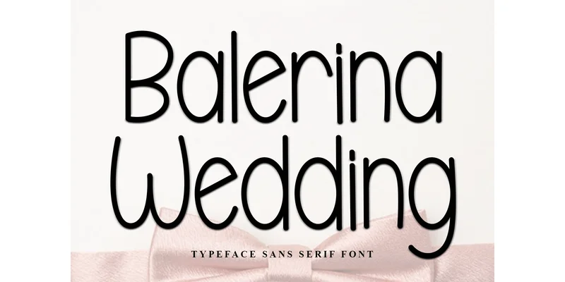 Balerina Wedding Font by Inermedia STUDIO — Sans Serif Font