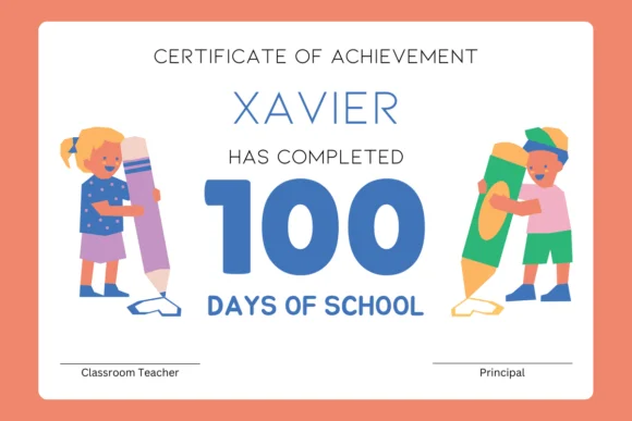 Balloons 100 Days of School Dingbat Font by Nongyao — Dingbats Font — thumbnail 5