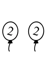 Balloons 100 Days of School Dingbat Font by Nongyao — Dingbats Font — thumbnail 8
