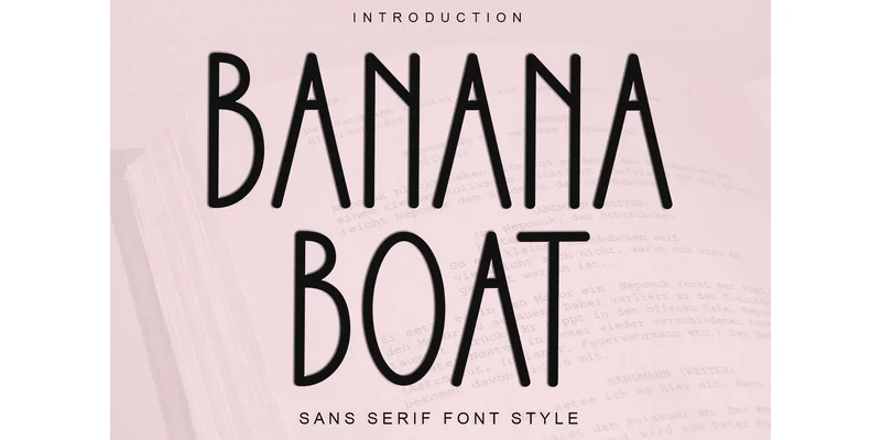 Banana Boat Font by Inermedia STUDIO — Sans Serif Font