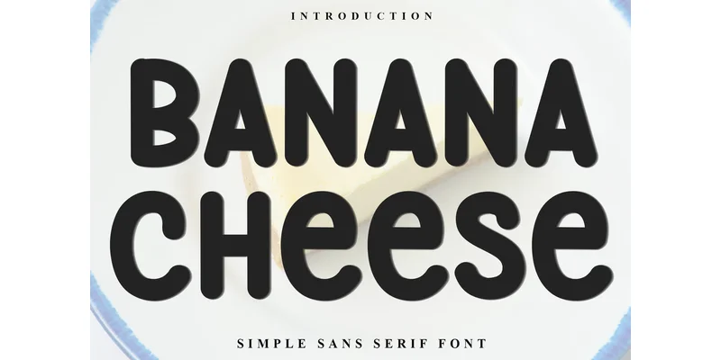 Banana Cheese Font by Inermedia STUDIO by Inermedia STUDIO — Display Font