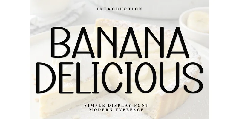 Banana Delicious Font by PiPi Creative by PiPi Creative — Serif Font