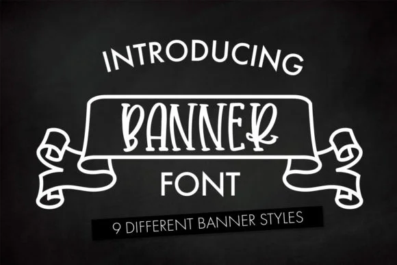 Banner by Freelingdesignhouse — Dingbats Font