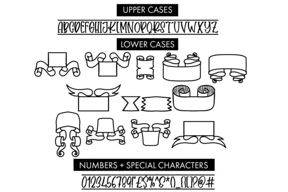 Banner by Freelingdesignhouse — Dingbats Font — thumbnail 2