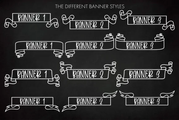 Banner by Freelingdesignhouse — Dingbats Font — thumbnail 3