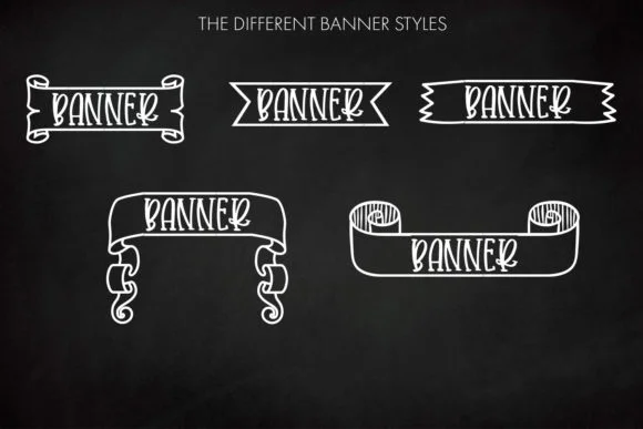 Banner by Freelingdesignhouse — Dingbats Font — thumbnail 4