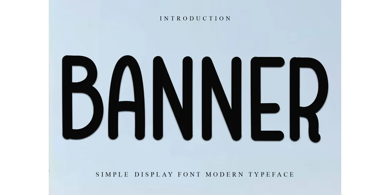 Banner Font by FreshTypeINK by FreshTypeINK — Display Font