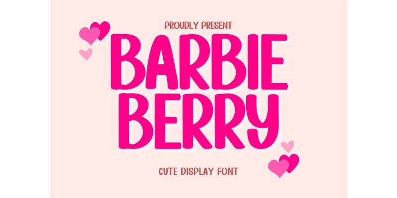 Barbie Berry Font by SiapGraph by SiapGraph — Display Font