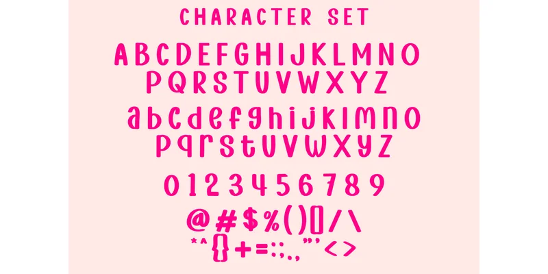 Barbie Berry Font by SiapGraph by SiapGraph — Display Font — thumbnail 7