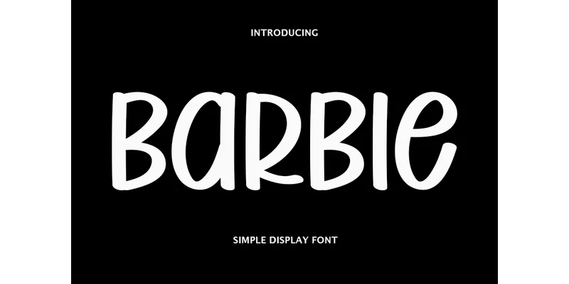 Barbie Font by PAYJHOshop — Sans Serif Font