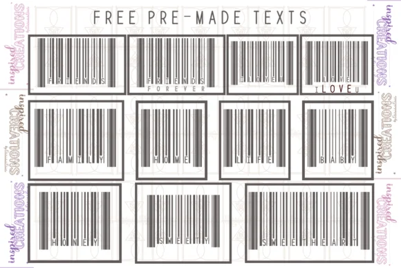 Barline by RancesRein — Dingbats Font — thumbnail 6