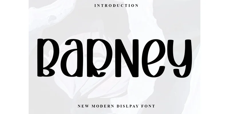 Barney Font by FreshTypeINK by FreshTypeINK — Display Font