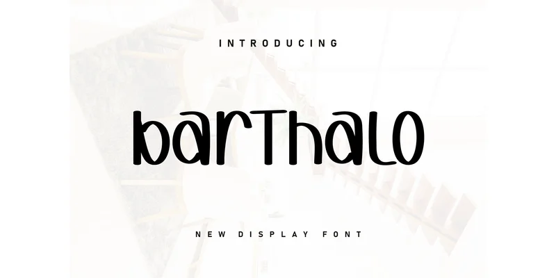 Barthalo Font by KC Production by KC Production — Display Font